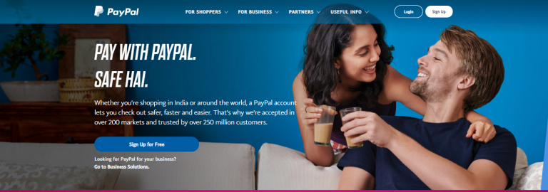 انواع حساب پی پال (paypal)