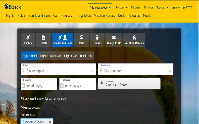 ایکسپدیا (expedia)