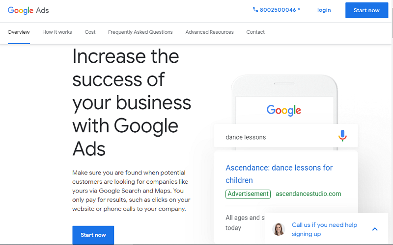 امکانات Google Adwords (گوگل ادوردز) 