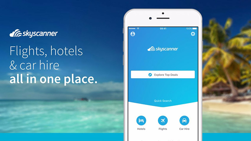خرید بلیط از Skyscanner