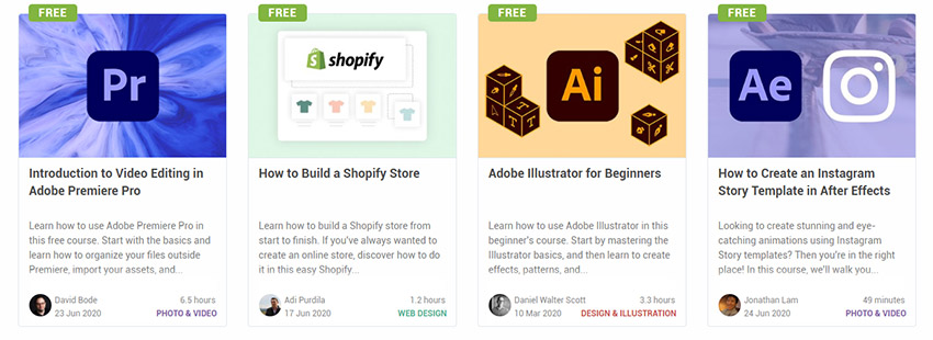 دوره آموزش های انوتو Envato tuts