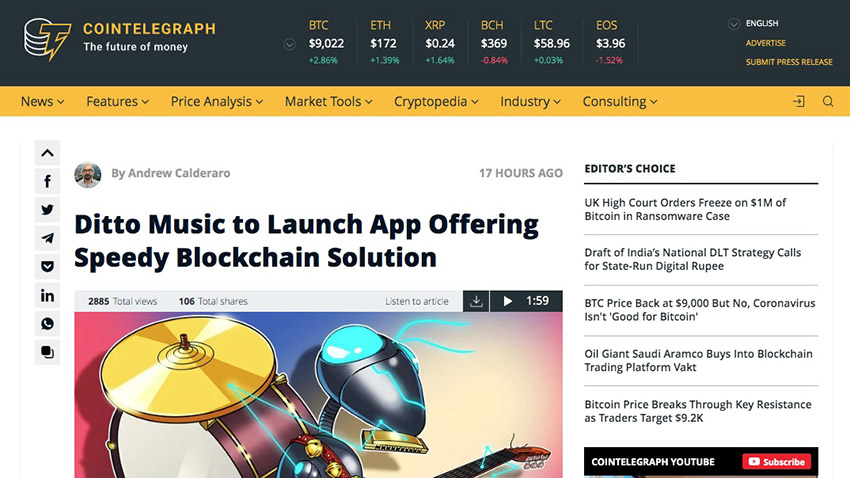 کوین تلگراف بهترین اپلیکیشن های قیمت ارزهای دیجیتال