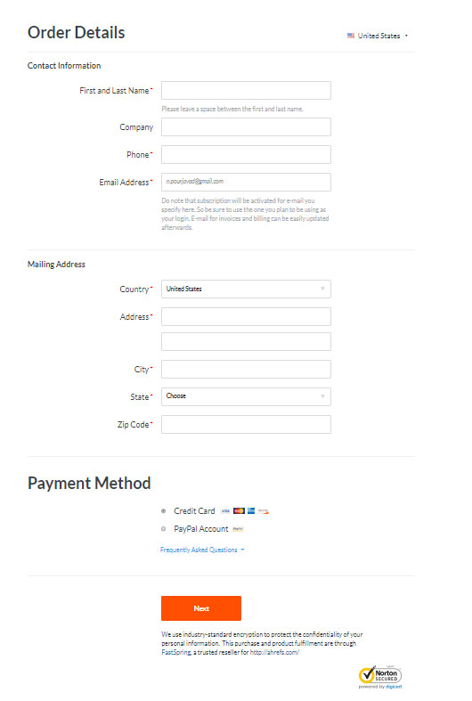 خرید اکانت سایت ahrefs