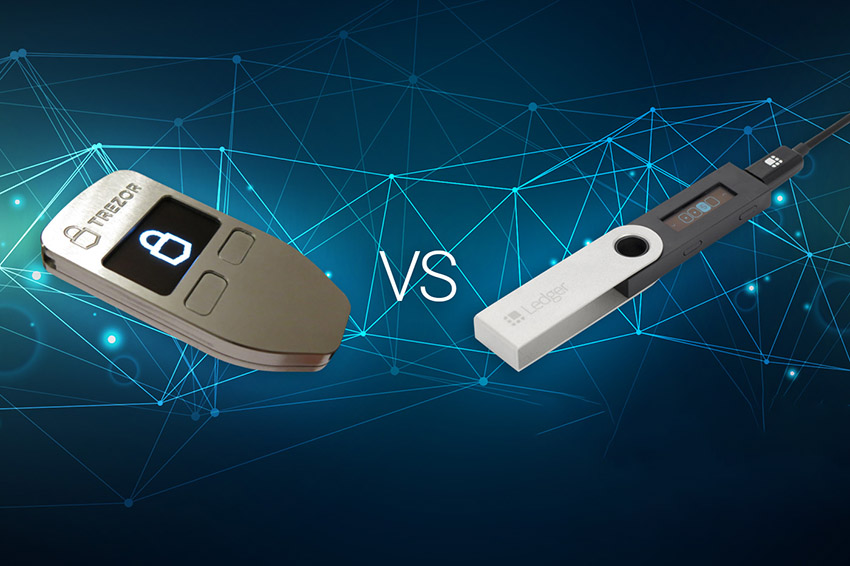 کیف پول لجر (Ledger) و تریزور (Trezor)