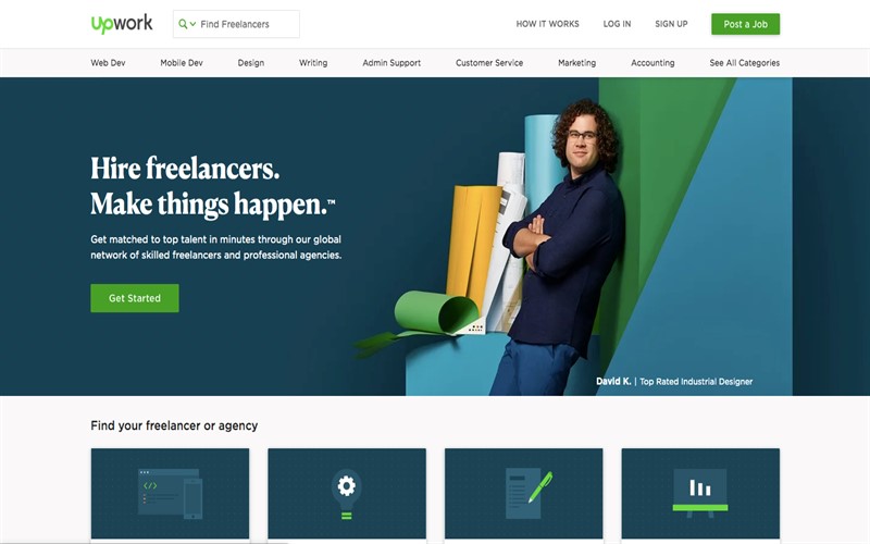 دلاری درآمد ارزی از سایت Upwork