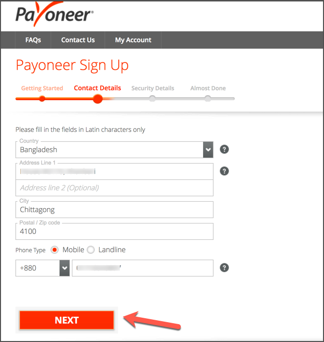 افتتاح حساب پایونیر (Payoneer) 