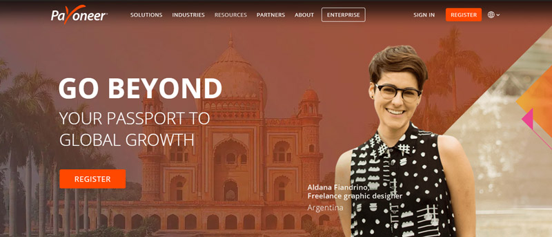 افتتاح حساب پایونیر (Payoneer) 