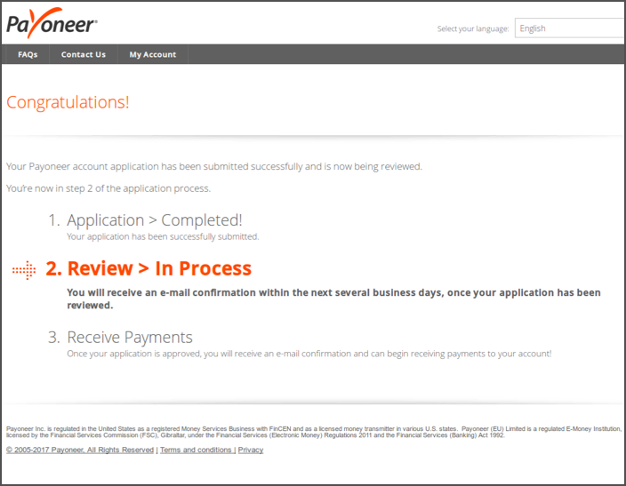 افتتاح حساب پایونیر (Payoneer) 
