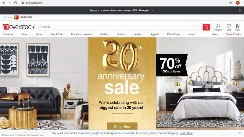 اوراستوک Overstock
