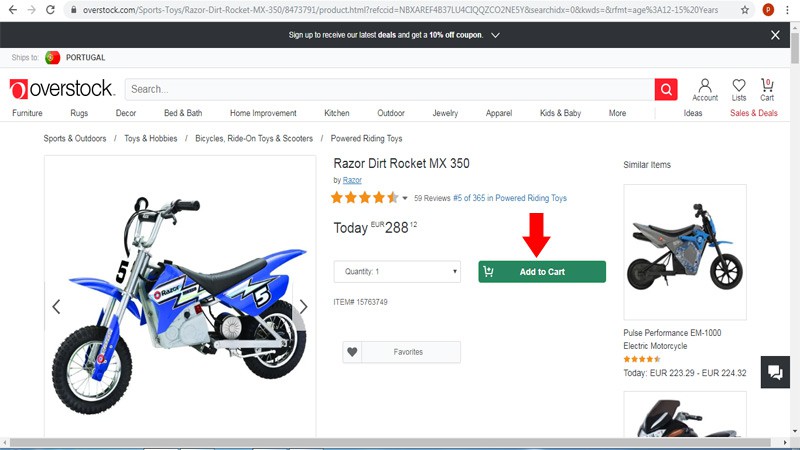 اوراستوک Overstock