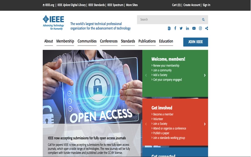 هزینه حق عضویت در IEEE 