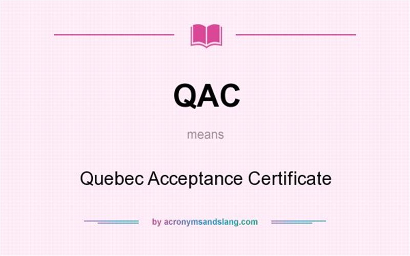 پرداخت هزینه گواهی پذیرش کبک (CAQ)