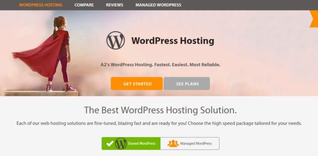 A2Hosting بهترین هاست وردپرس