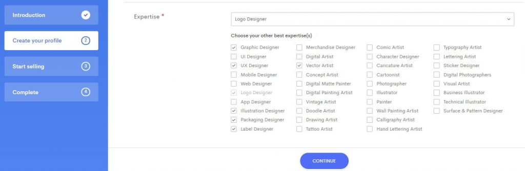  سایت فریلنسری Designhill 