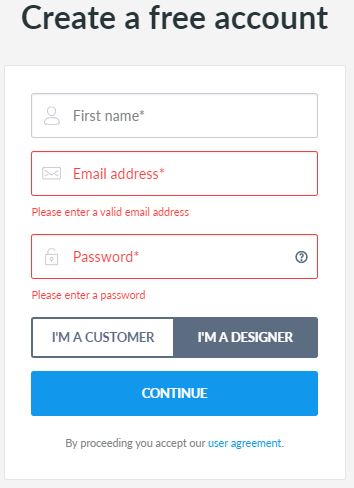 سایت DesignCrowd