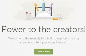 همکاری درآمد ارزی از سایت Creative Market