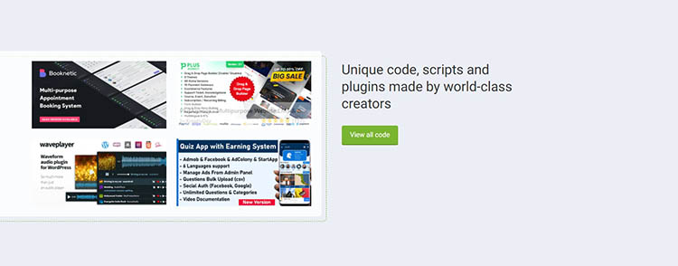 سایت CodeCanyon