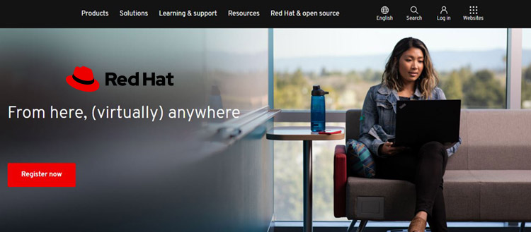 خدمات شرکت Red Hat