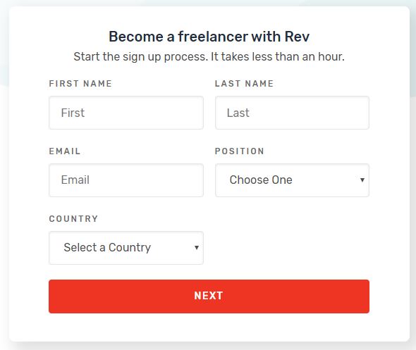 درآمد ارزی از سایت Rev.com