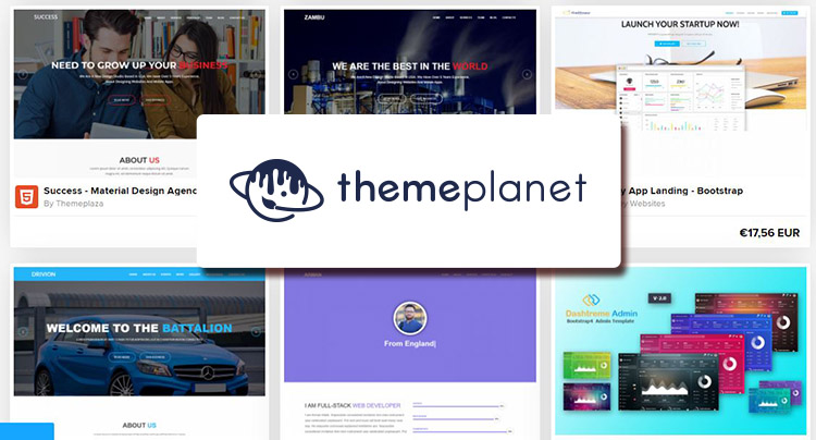 سایت Design Bundles و Themeplanet