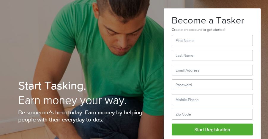 درآمد ارزی از سایت TaskRabbit