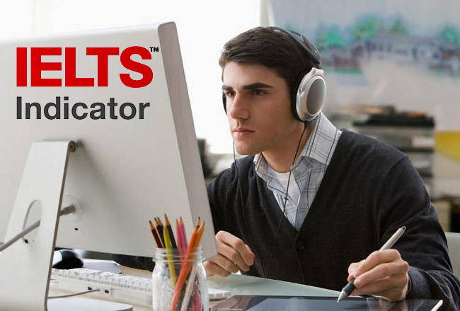 آزمون آیلتس آنلاین IELTS Indicator در خانه