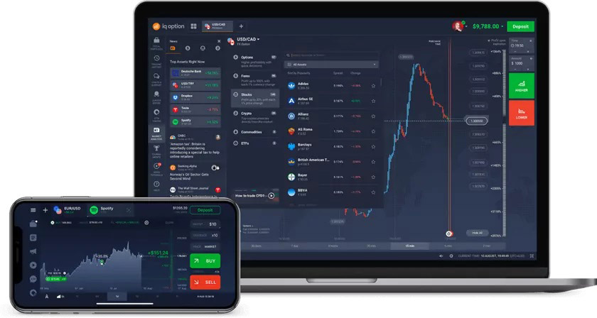 بروکر IQ option چیست