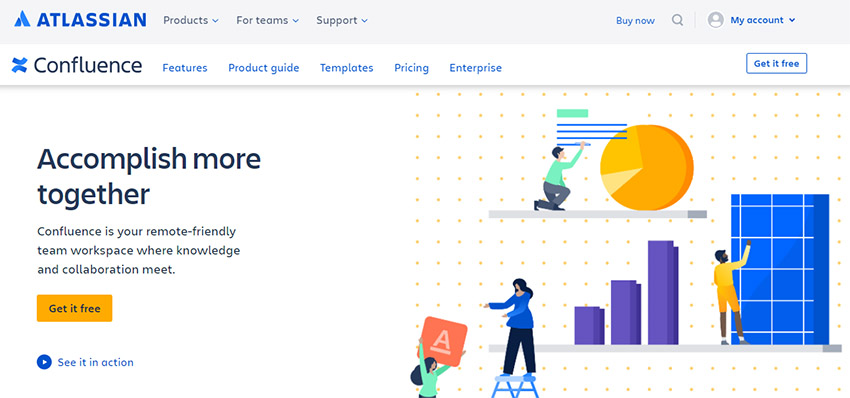 سایت Atlassian چیست Confluence