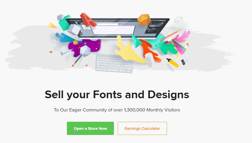کسب درآمد ارزی از سایت Design Bundles