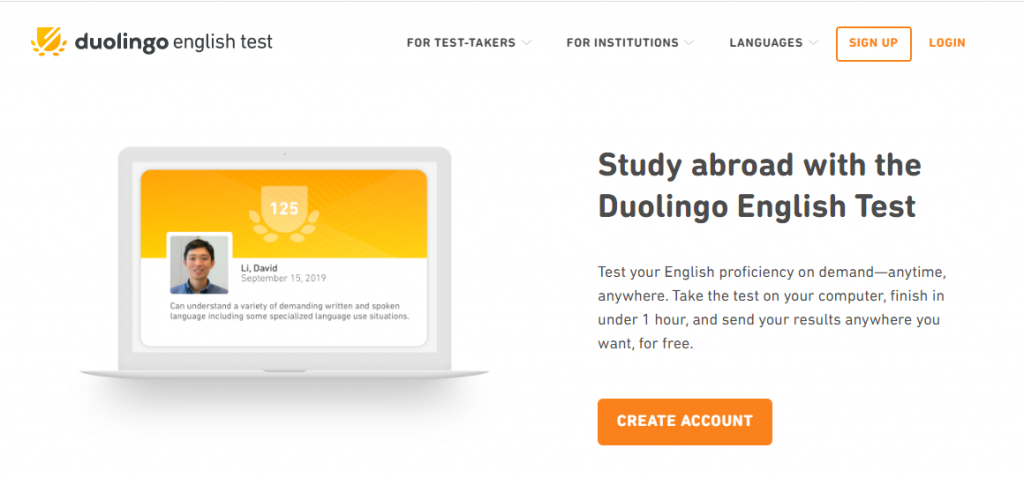 ثبت نام آزمون دولینگو 2021 Duolingo چیست