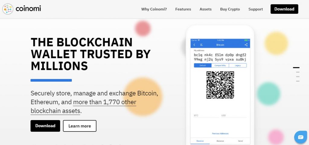 مزایا کیف پول کوینومی Coinomi چیست 