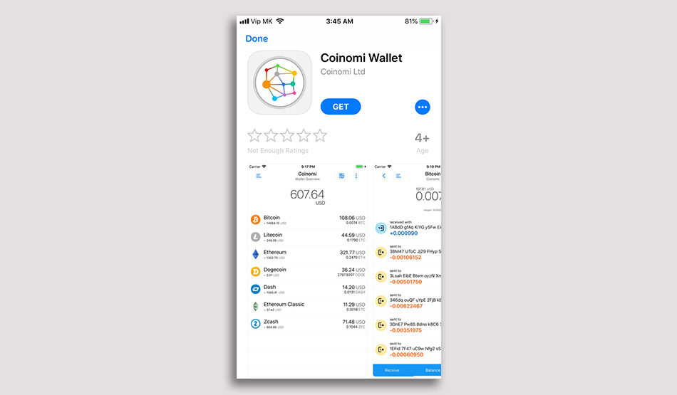 ارزهای کیف پول کوینومی Coinomi چیست 
