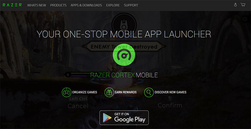 اپلیکیشن نرم افزار RAZER CORTEX چیست