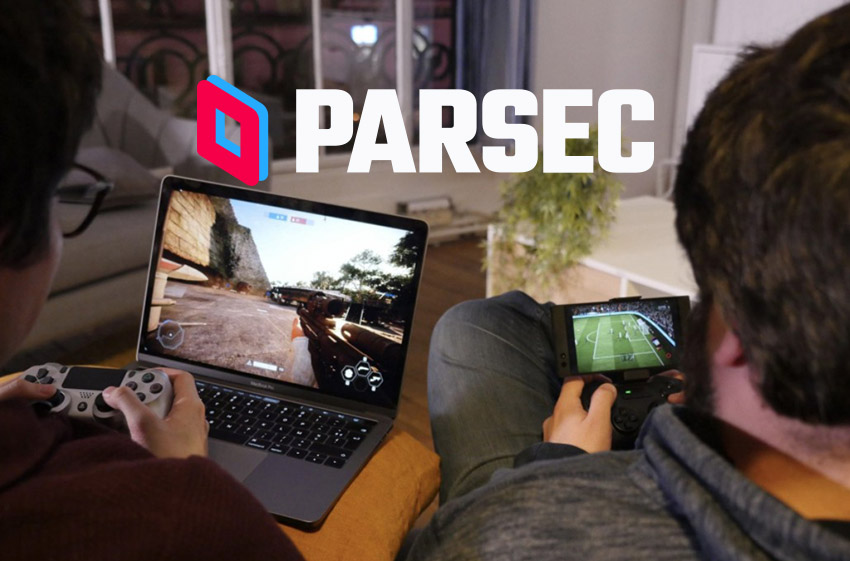 تنظیمات اپلیکیشن Parsec