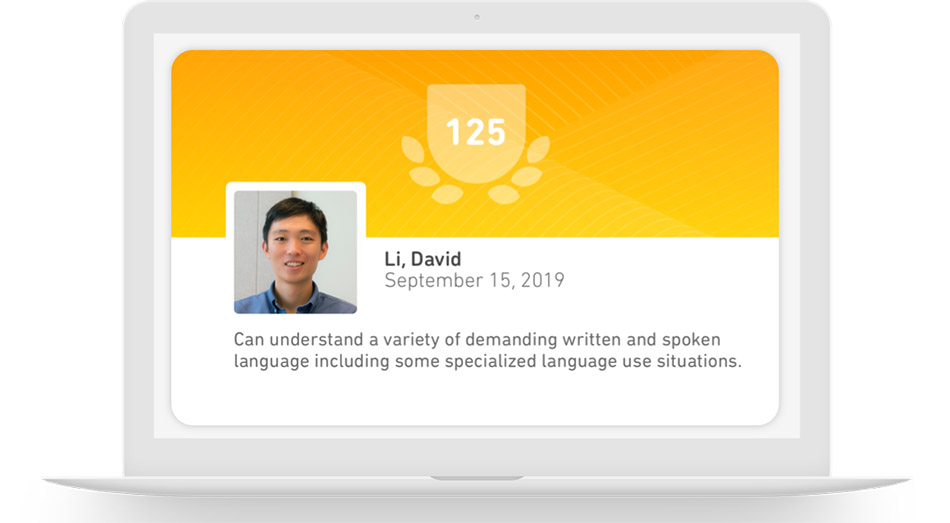 کارنامه دولینگو (Duolingo)