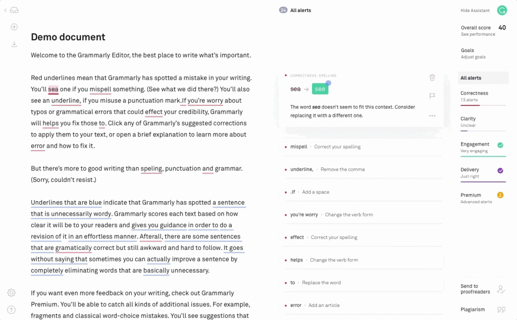 بهترین user onboarding گرامرلی