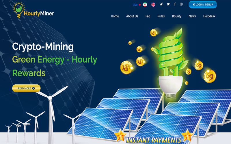 سایت Hourlyminer