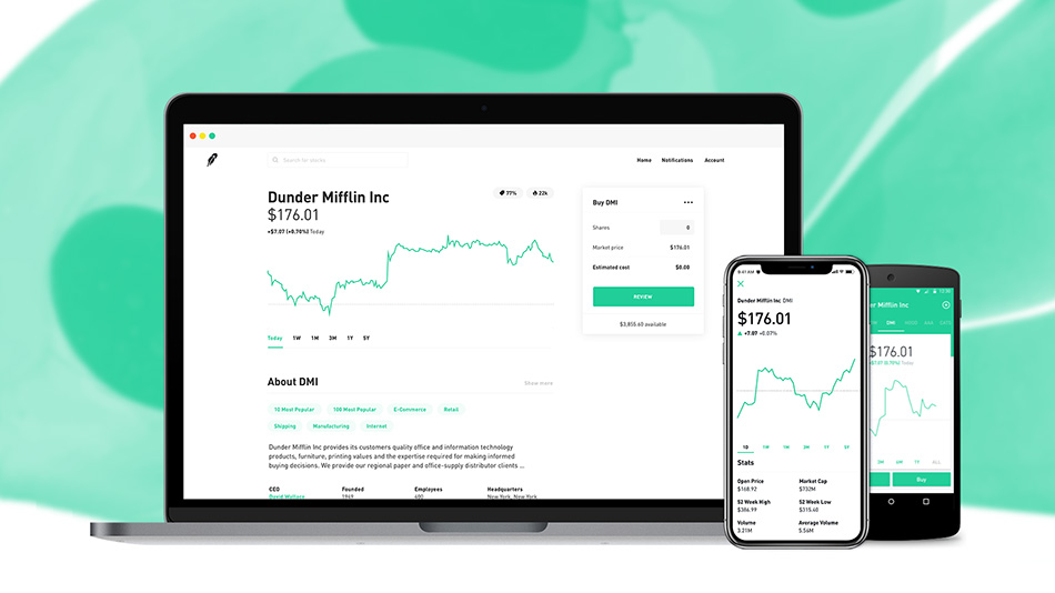 معرفی اپلیکیشن رابین هود Robinhood