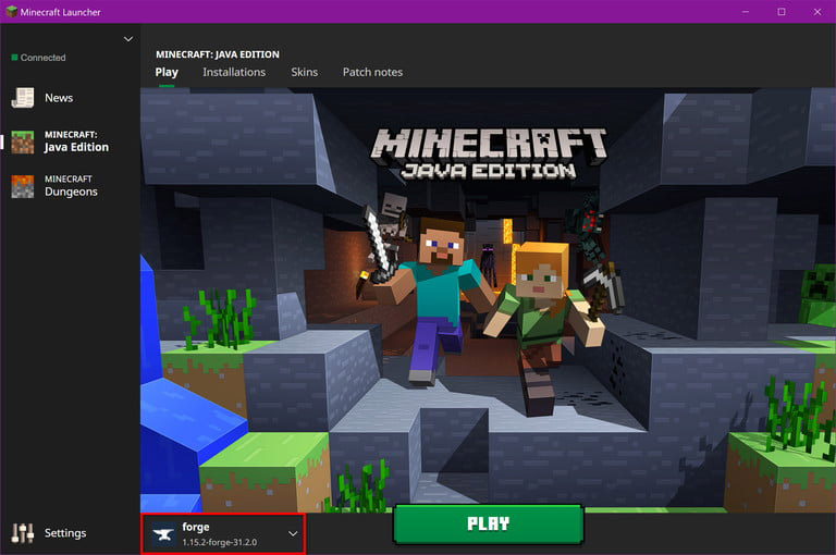 نصب حالت های ماینکرافت (Minecraft) دانلود