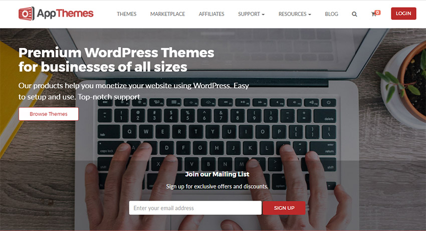 کسب درآمد ارزی از طریق AppThemes تم