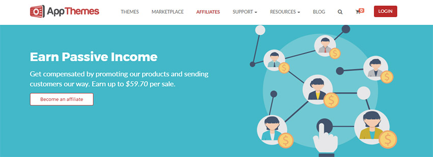 کسب درآمد ارزی از طریق AppThemes قالب