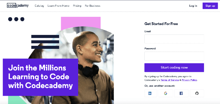 آموزش رایگان برنامه نویسی با سایت Codecademy