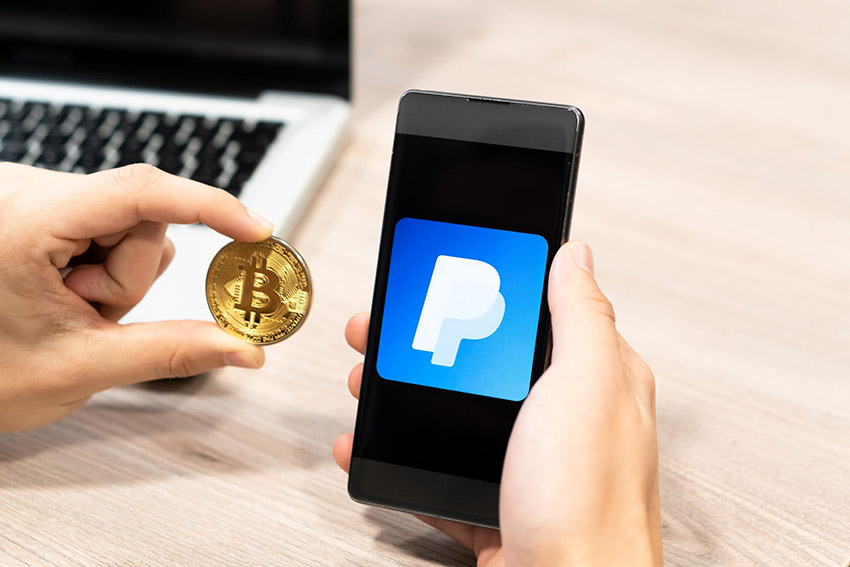 خرید و فروش ارز‌های دیجیتال با حساب پی پال بیت کوین