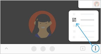 نمایش استفاده از گوگل میت (Google Meet)