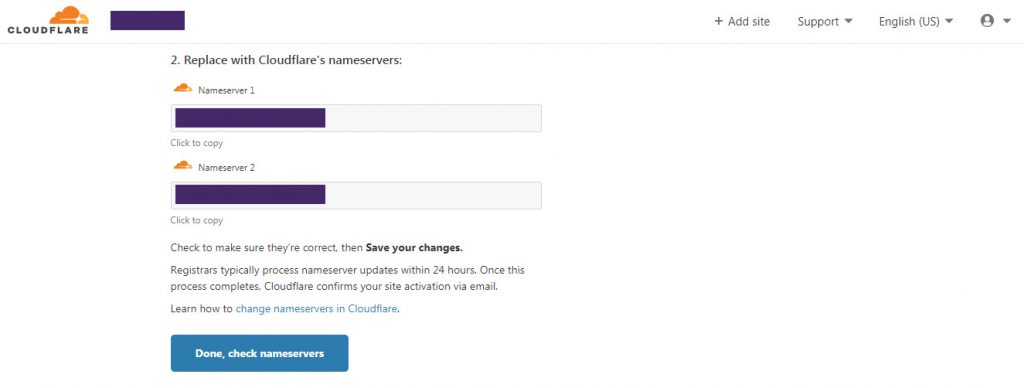 نیم سرور راهنمای استفاده از Cloudflare (کلودفر)