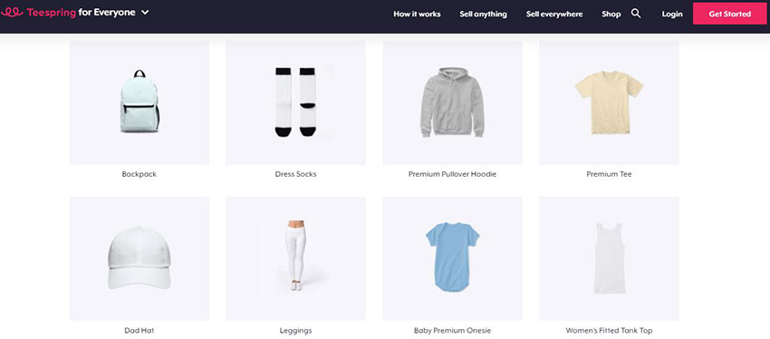 کسب درآمد ارزی از سایت Teespring چاپ