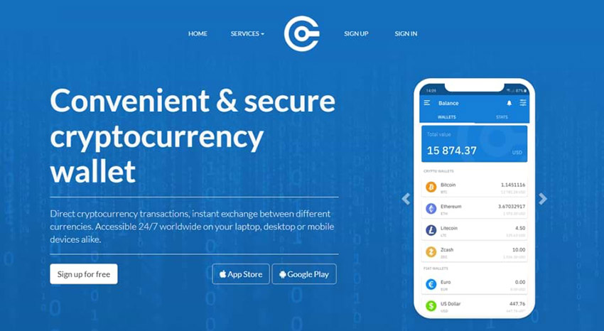 بهترین کیف پول ریپل Cryptonator
