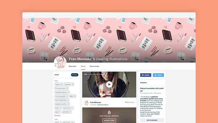 کسب درآمد ارزی از Patreon چگونه است؟ معرفی