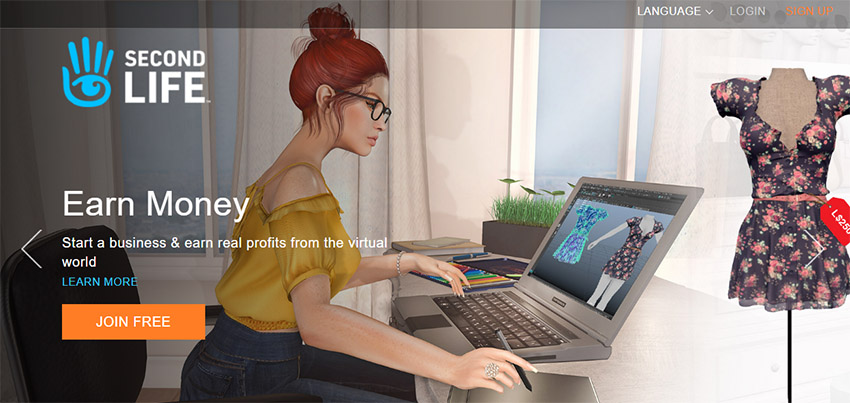 کسب درآمد از بازی second life شرایط
