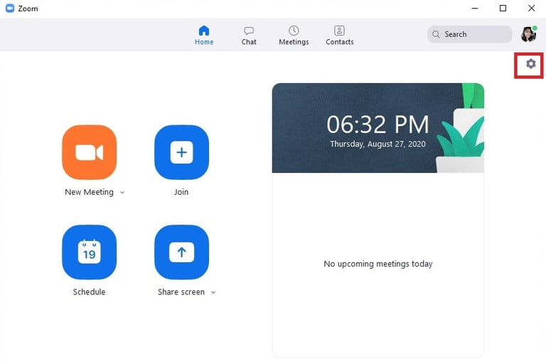 آموزش بک گراند برنامه ی Zoom